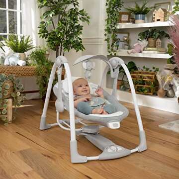 Versatile Ingenuity ConvertMe Baby Swing & Seat