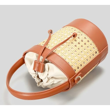 Stylish Rattan Tote Bag for Women Summer Beach Essential