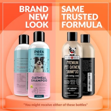 Hypoallergenic Oatmeal Dog Shampoo for Sensitive Skin - Pets Are Kids Too