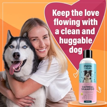Hypoallergenic Oatmeal Dog Shampoo for Sensitive Skin - Pets Are Kids Too