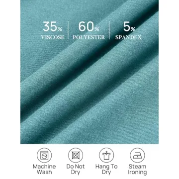 ZESICA Women's Casual Long Sleeve Midi Dress with Pockets