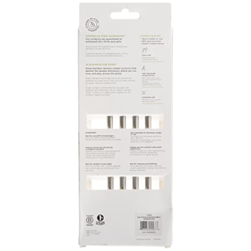 Klean Kanteen 4-Pack Straw Set - Eco-Friendly and Durable