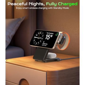 3 in 1 Magnetic Wireless Charger for Apple Devices