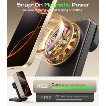 3 in 1 Magnetic Wireless Charger for Apple Devices