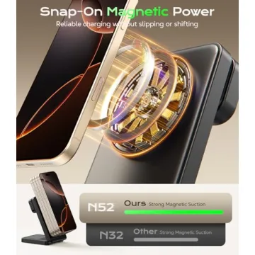 3 in 1 Magnetic Wireless Charger for Apple Devices