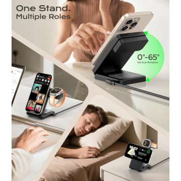 3 in 1 Magnetic Wireless Charger for Apple Devices