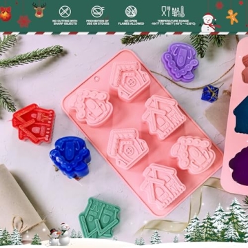Christmas Soap Molds for Baking and Crafting Fun