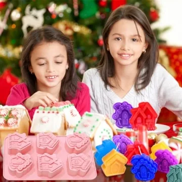Christmas Soap Molds for Baking and Crafting Fun