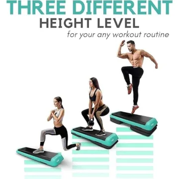 Yes4All Aerobic Step Platform with Adjustable Risers