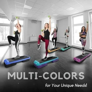 Yes4All Aerobic Step Platform with Adjustable Risers