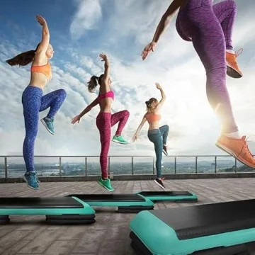 Yes4All Aerobic Step Platform with Adjustable Risers
