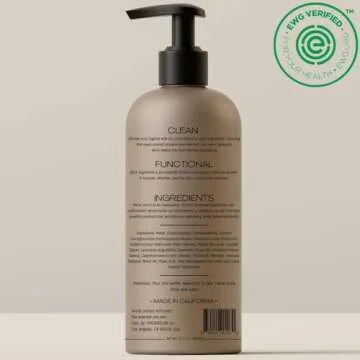 HygieneLab Mens Natural Body Wash - Ultra Hydrating, EWG Verified Clean Formula, Lavender Sands Scent, Sulfate-Free, Paraben-Free, Phthalates-Free, Gentle & Effective for Healthy Skin (10 oz)