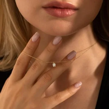 Elegant Tewiky Gold Necklace for Women - 14K Classic Style