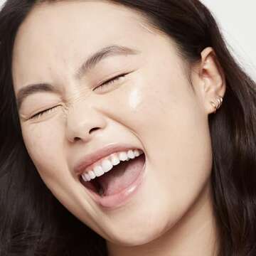 Saie Glowy Super Skin Tint Liquid Foundation - Hydrating Serum Foundation with Lightweight, Medium Coverage - Formulated with Hyaluronic Acid to Hydrate, Brighten and Plump - Shade 5 (1.01 oz)