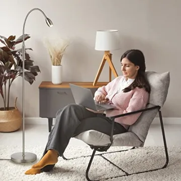 O’Bright Ray Adjustable LED Beam Floor Lamp for Reading