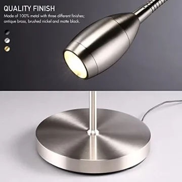 O’Bright Ray Adjustable LED Beam Floor Lamp for Reading
