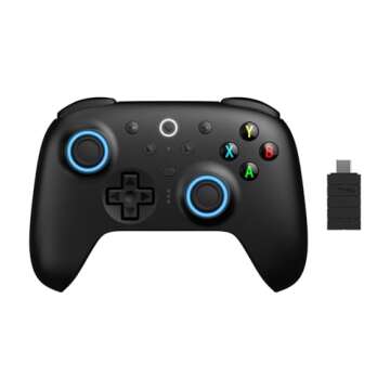 8Bitdo Ultimate 2 Wireless Controller for Windows & Android, Gaming Controller with TMR Joysticks, S...