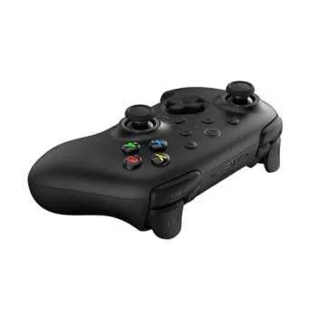 8Bitdo Ultimate 2 Wireless Controller for Windows & Android, Gaming Controller with TMR Joysticks, Switchable Hall Effect/Tactile Triggers, Motion Control, RGB Fire Ring, 8Speed Wireless Tech, Black