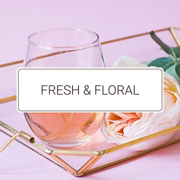 Monin Rose Syrup for Cocktails and Mocktails, Gluten-Free