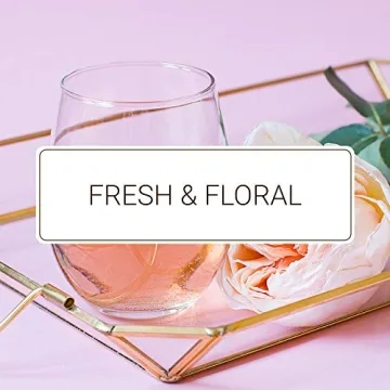 Monin Rose Syrup for Cocktails and Mocktails, Gluten-Free