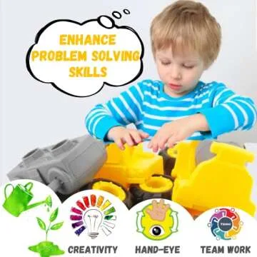 Kididdo Excavator Toys for Boys 3-5 Years Old Kids Construction Vehicle Building Toys for Toddlers T...