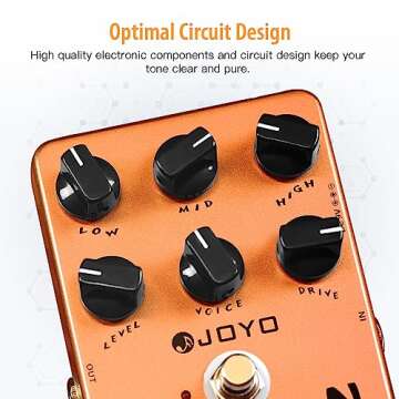 JOYO American Sound Amp Simulator Pedal for Electric Guitar