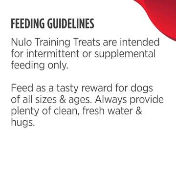 Nulo Puppy & Adult Freestyle Trainers Dog Treats: Healthy Gluten Free Low Calorie Grain Free Dog Training Rewards - Salmon Recipe - 4 Oz Bag