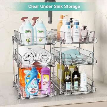 Fulpower 3 Tier Bathroom Organizers for Efficient Storage