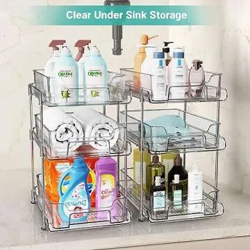Fulpower 3 Tier Bathroom Organizers for Efficient Storage