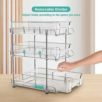 Fulpower 3 Tier Bathroom Organizers for Efficient Storage