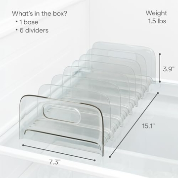 YouCopia FreezeUp Freezer Rack with Adjustable Dividers