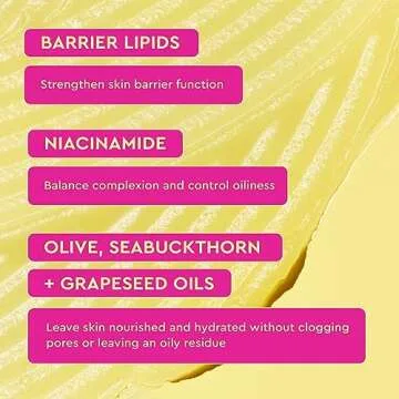 BYOMA Melting Balm Facial Cleanser - Buttery Soft Cleansing Balm for Skin Barrier Repair - Tri-Ceramide Face Wash for Sensitive Skin & All Skin Types - Deeply Hydrated Skin, No Oily Residue - 2.12 oz