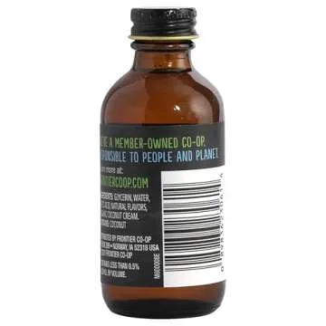 Frontier Co-op Coconut Flavor, 2 Ounce Glass Jar, Non Alcoholic, Add Tropical Twist to Baked Treats, Frostings and Smoothies