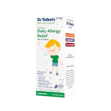 Dr. Talbot's Children's Allergy Relief Medicine - 4 oz - Includes Dosage Cup - for 2-12 Years Old - ...