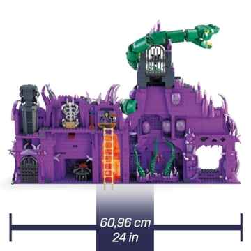 Mega MOTU Snake Mountain Building Set with 3802 Pieces