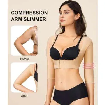 BRABIC Upper Arm Shaper Women Slimmer Compression Sleeves