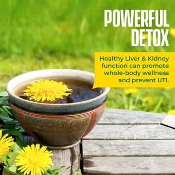 Organic Dandelion Root Tea Caffeine-Free Herbal Blend