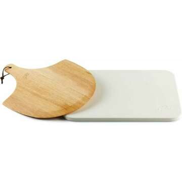 HANS GRILL Pizza Stone for Oven & BBQ - 15x12 Inch