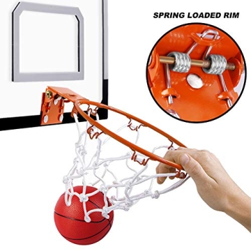 AOKESI Mini Basketball Hoop Indoor Set for All Ages