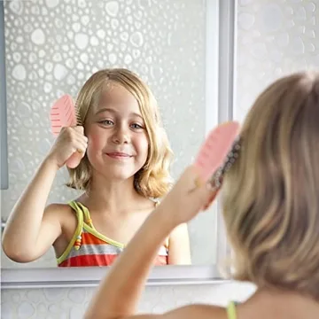 Sofmild Mini Travel Vent Hair Brush Fast Dry Easy Detangle