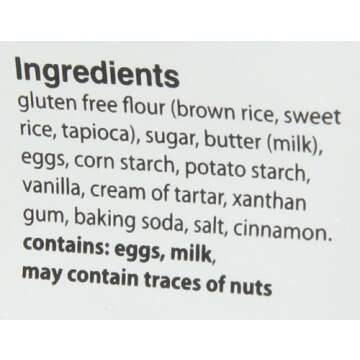 WOW BAKING COMPANY Cookies, Snickerdoodle, 8-Ounce (Pack of 6)