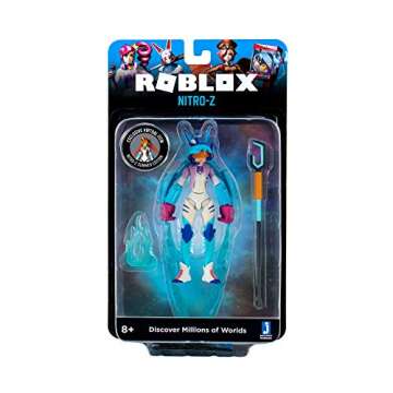 Roblox Imagination Collection - Nitr0-Z Figure Pack [Includes Exclusive Virtual Item]