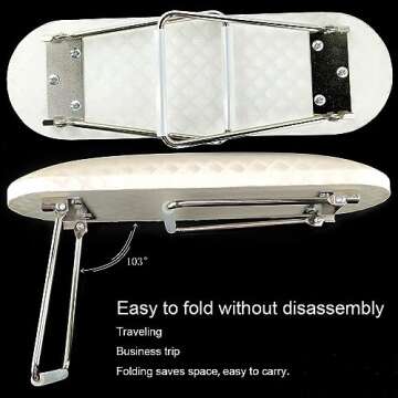 Nail Arm Rest, Hand Rest for Nail Microfiber Soft Leather Manicure Nail Rest with Non-Slip, WOLINSPRING Professional Hand Pillow Cushion Table Desk Station for Nail Techs Use (White)