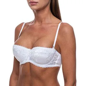Frugue Strapless Push Up Lace Sexy Bandeau Bra - Comfortable & Stylish