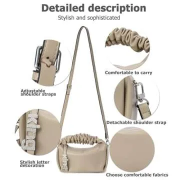 Stylish KingTo Small Shoulder Handbag for Women