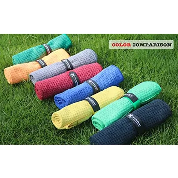 Handy Picks Microfiber Golf Towel 3 Pack with Clips
