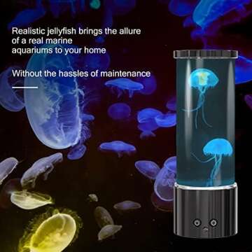 FBSPORT Jellyfish Lamp 17 Color Changing Night Light