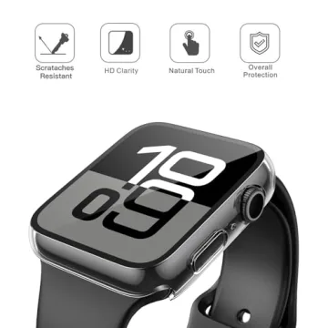 Tempered Glass Case for Apple Watch Series 10 46mm
