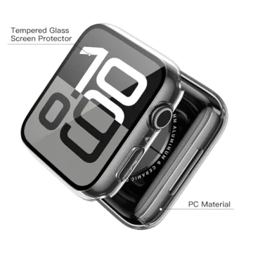Tempered Glass Case for Apple Watch Series 10 46mm