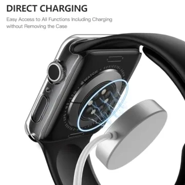 Tempered Glass Case for Apple Watch Series 10 46mm